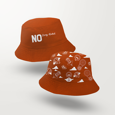 No Hate, Reversible Bucket Hat